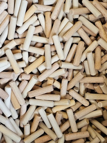 Hardwood wooden dowels 5mm - hardwood,