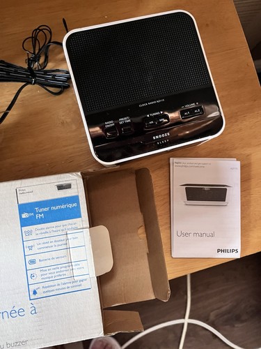 Phillips alarm clock radio - phillips,