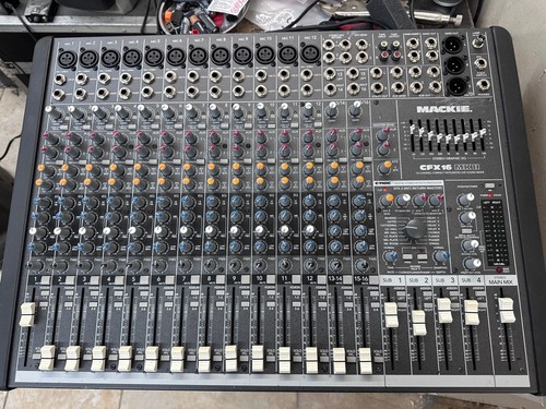 Mackie cfx16mk 16 channel - cfx16mk, ii