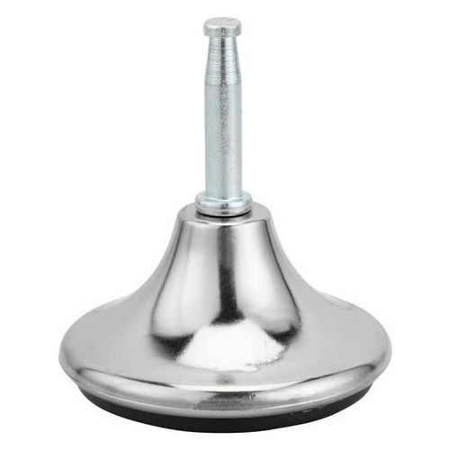 Chrome feet bed leg glider - bed,