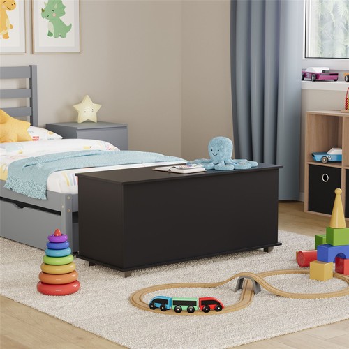 Toy chest box large - large, wooden