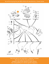YAMAHA Engine Control Unit Assy, BR5-H591A-00 OEM YZF-R3 MT-03 YZF320