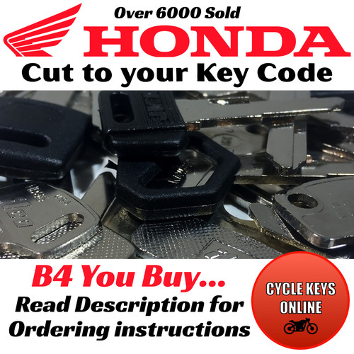 Honda motorcycle keys - honda, to