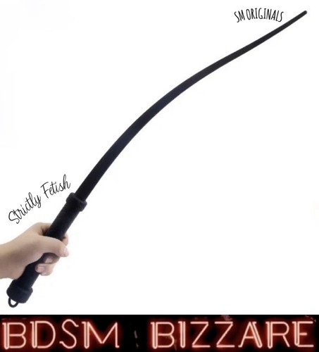 Strict rubber bondage flogger - bondage,