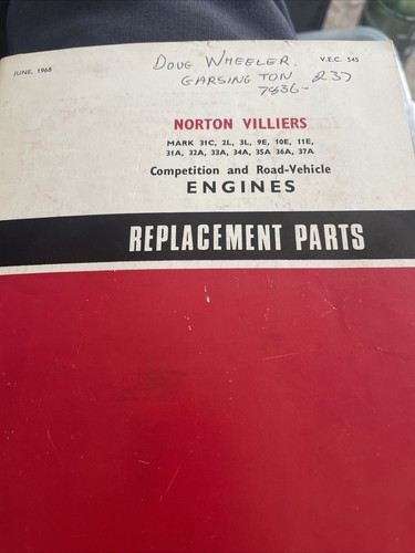 Norton villiers replacement - norton,