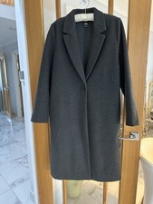 Zara Women's Grey Overcoat
