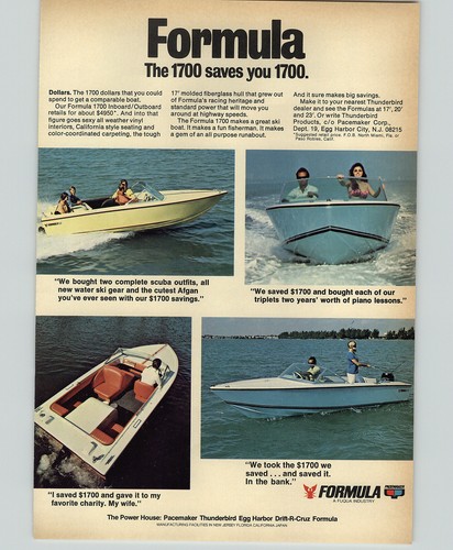 1971 paper boat formula - boat,
