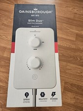 Gainsborough Slim Duo 8.5kw - White GSD85 - Electric Shower