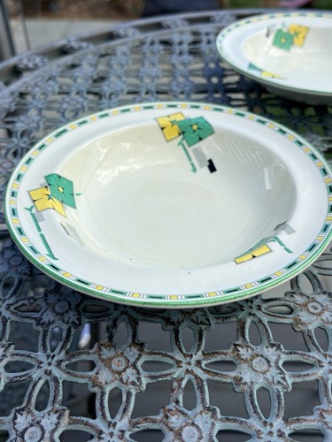 Midwinter art deco bowls - art, set