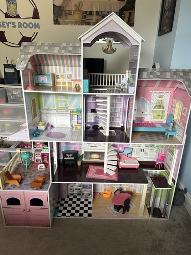 Kidkraft grand mansion wooden - kidkraft,
