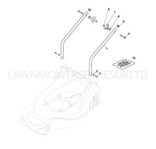 GENUINE MOUNTFIELD SP414 PETROL LAWNMOWER 2011-2016 LOWER HANDLE PARTS