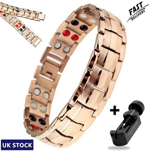 Mens copper bracelet magnetic - mens,