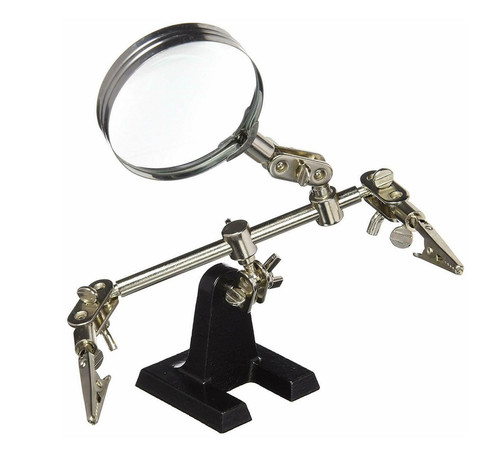 Helping third hand magnifier - third,