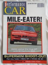 Performance Car Jul 1990 BMW