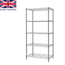 5 Tier Metal Wire Storage Rack