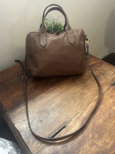 Fossil fiona satchel brown - fiona,