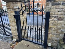 Wrought Iron Pedestrian Gate