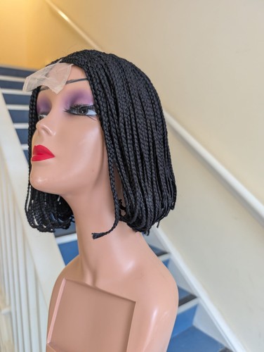 Bob braided wigs short box - bob,