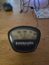 Lambretta GP 125 150 200 DL TV GT SX LI 90MPH Speedo Speedometer Repro