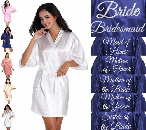 Bride robes lady - bride, satin