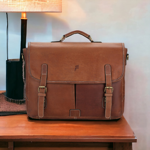 Men vintage genuine - genuine, leather