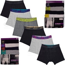 Mens Cotton Stretch Trunks Boxer Shorts 4 Pack A-Front Next Day Gift New UK Size