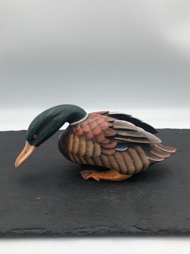Wooden duck for display