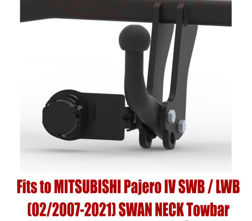 Swan tow bar for mitsubishi - swan,