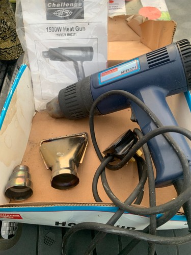 Heat gun 1500w challenge - gun,
