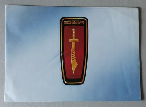 Reliant scimitar ss1 brochure - scimitar,