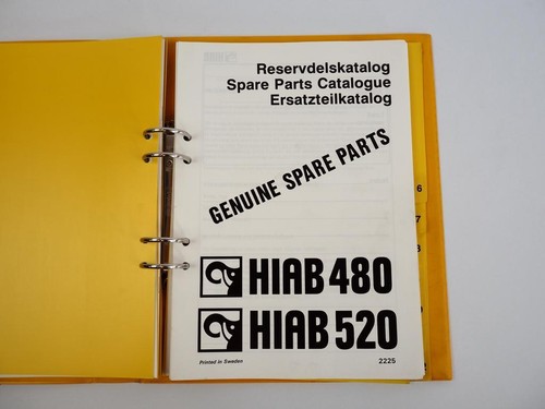 Hiab 480 520 - , crane