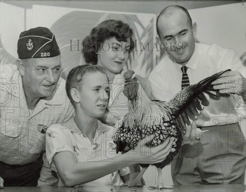 1955 press photo lamar walker - press,