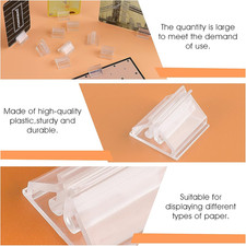 24PCS Clear Acrylic Place Card