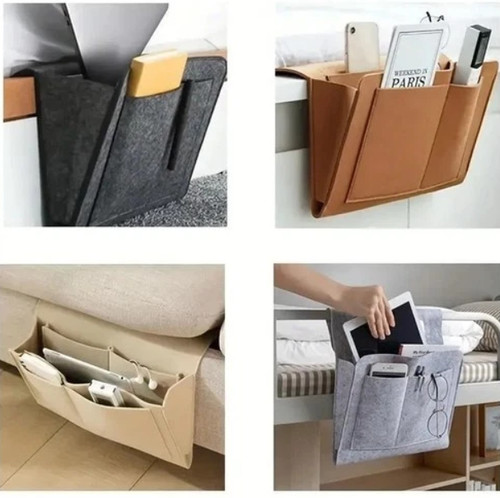 Felt bedside storage organizer - felt,