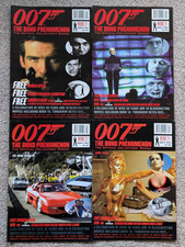 007 The Bond Phenomenon Magazines Issues 1 to 4 DeVere Publishing 1997 Ex Cond.