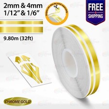 PIN STRIPE Car Model Motorcycle Decals Twin Line TAPE Vinyl Stickers 2mm & 4mm