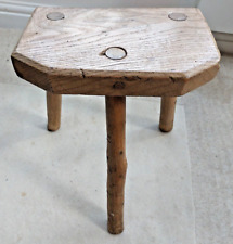 Vintage French milking stool