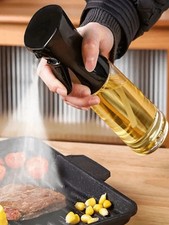 Olive Oil Spray Bottle 200ml Cooking Mister Sprayer BBQ Air Fryer Kitchen Tool..