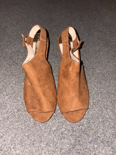 Dorothy perkins tan suede look - dorothy,