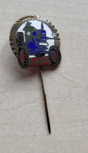 Vintage enamel lanz john - lanz, (john