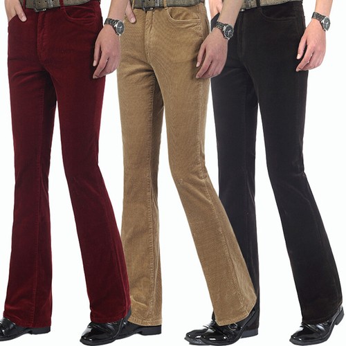 Men corduroy flares pants - uk,