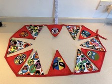 Lucha Libre Bunting Hanging