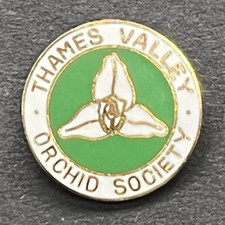 THAMES VALLEY ORCHID SOCIETY Pin Badge