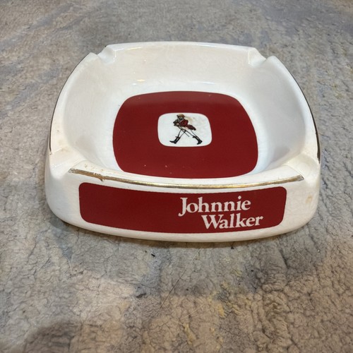 Johnnie walker ashtray vintage - johnnie,