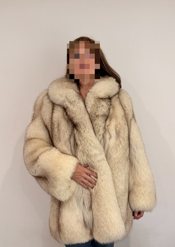 Luxury white silver fox - luxury, fur