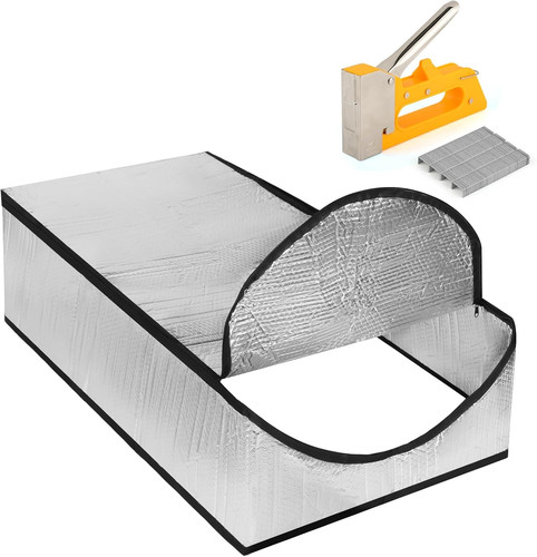 Attic door insulation cover - door,