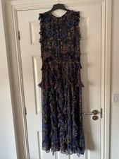Ted Baker 4 14 Maxi Dress Blue