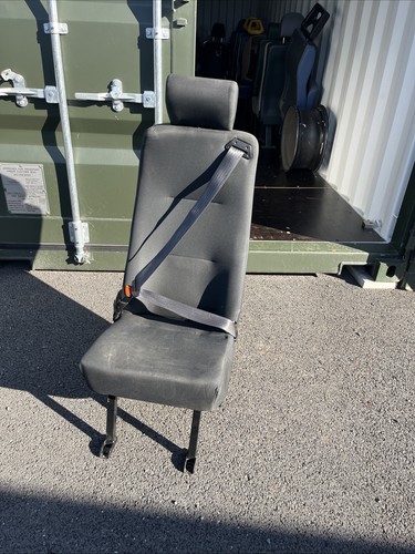 Single van seat with - single, built