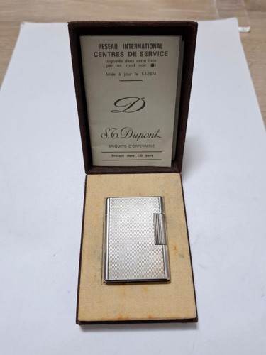 Dupont vintage silver gas - st,