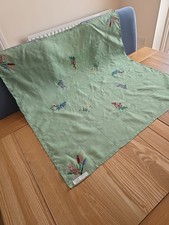 Vintage Green  Embroidered